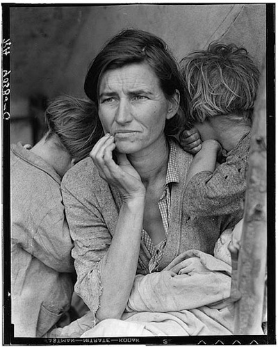 Photographier une crise économique de 1929 à 2010