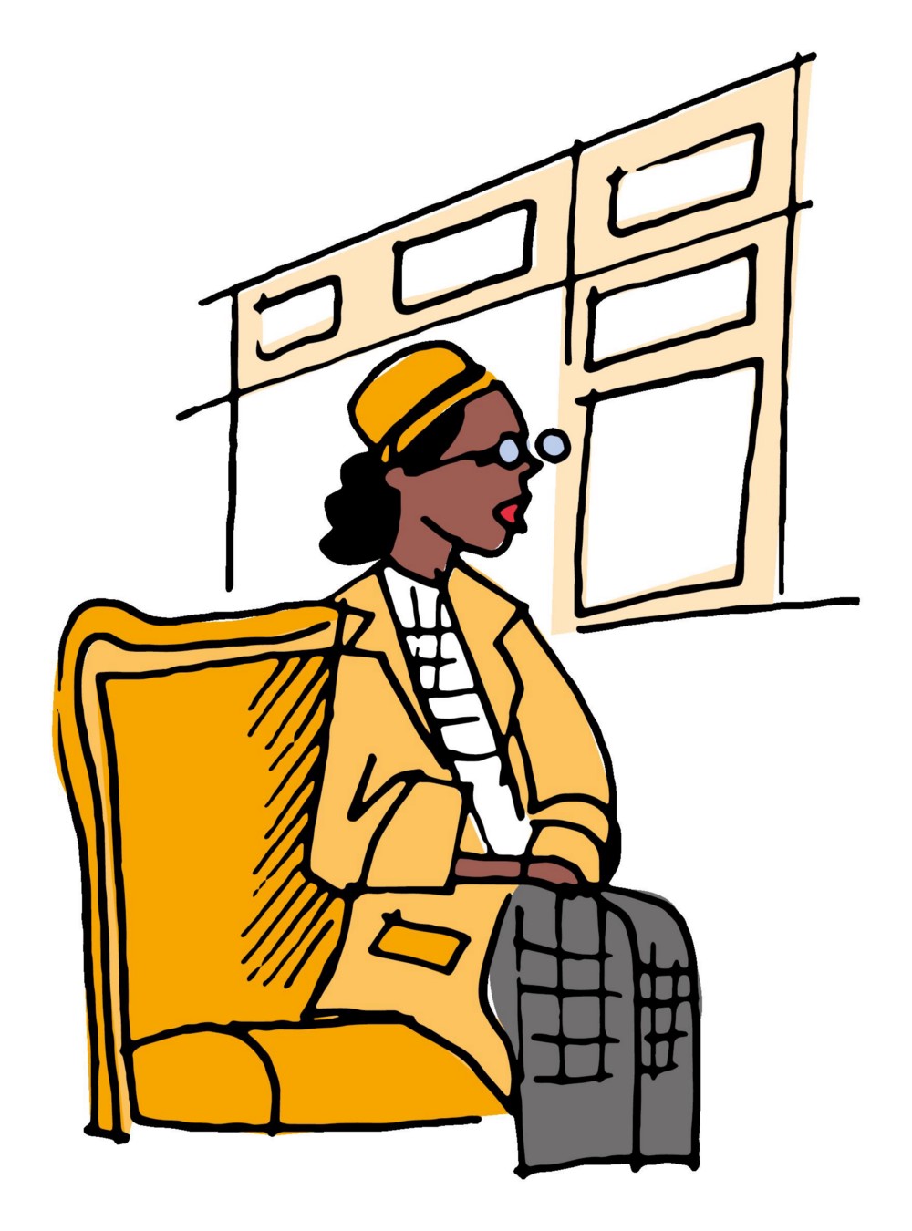 Rosa Parks. Illustrations: KO Design