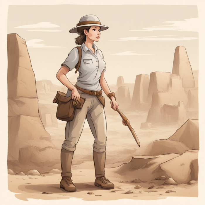 Female Archaeologist, variante 2